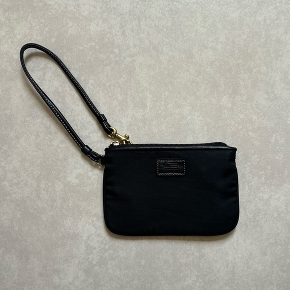 Coach Small Nylon Wristlet - Picture 1 of 13